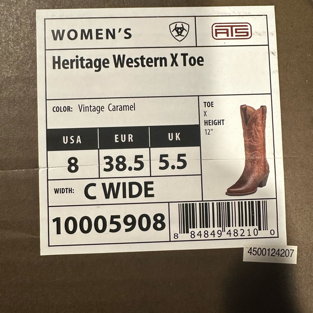 Women ARIAT boots! Size8 wide brand new!